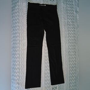 Betabrand Black Ponte Straight Leg Pants Sz M Long